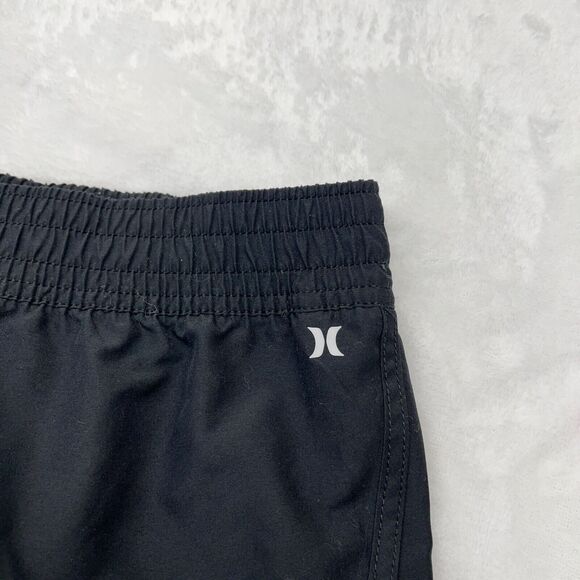 Hurley Black Board Shorts Junior M Swim Beach Pool - Picture 3 of 8